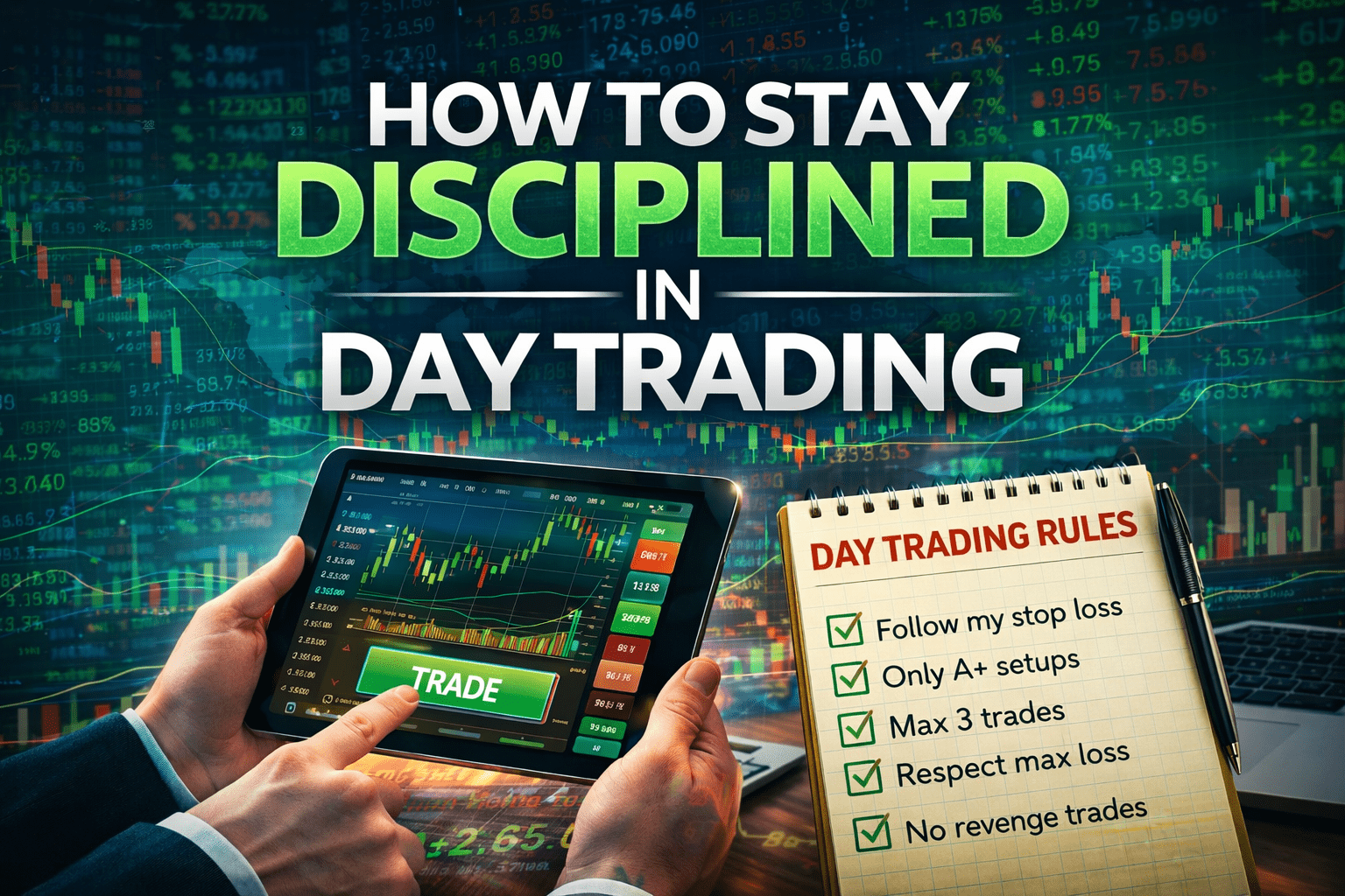 How to Stay Disciplined in Day Trading (Without Blowing Up Your Account)