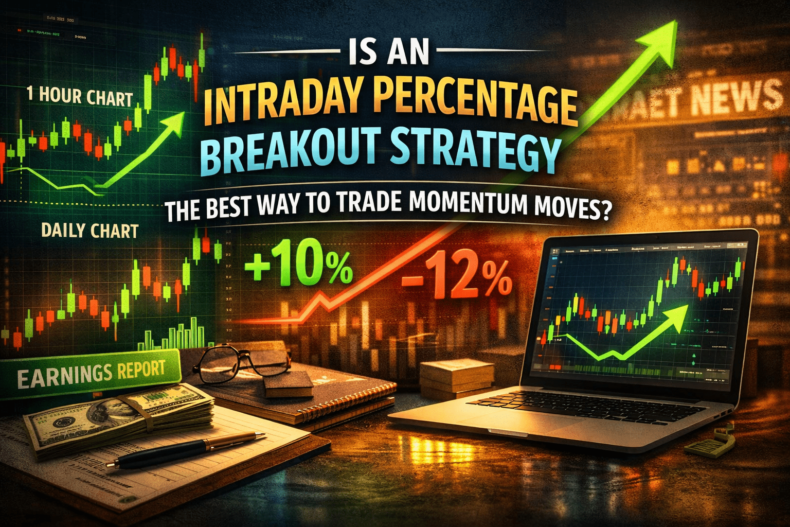 Is an Intraday Percentage Breakout Strategy the Best Way to Trade Strong Momentum Moves?