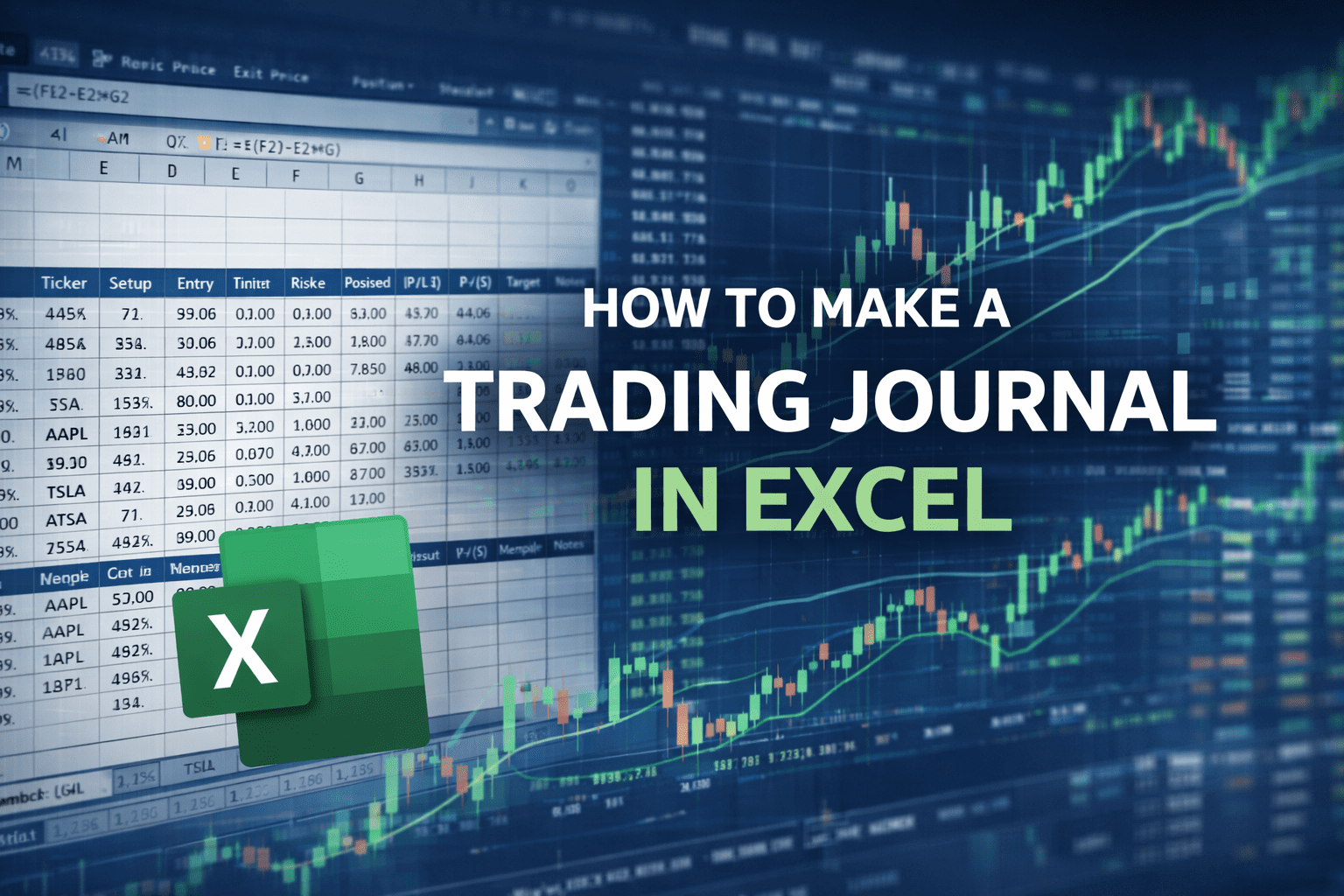 How to Make a Trading Journal in Excel (Step-by-Step Guide for Better Trading Outcomes)