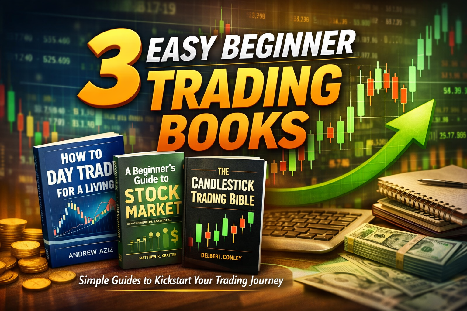3 Easy-to-Understand Beginner Trading Books (That Actually Help You Get Started)