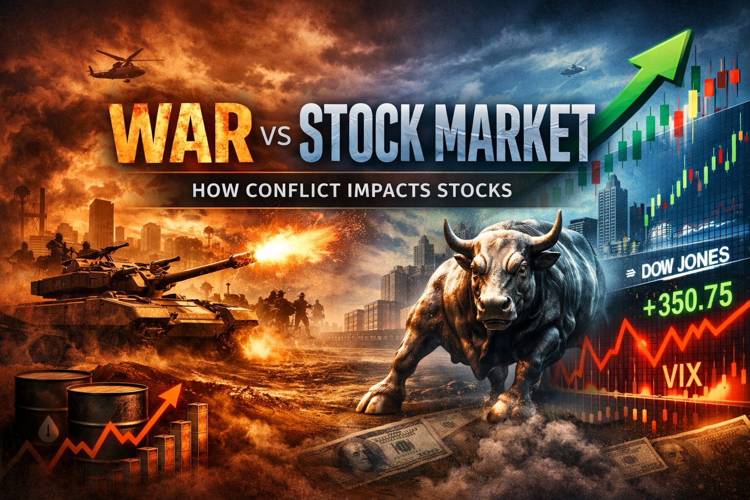 War Vs Stock Market: What History Actually Tells Traders (2026 Data & Insights)