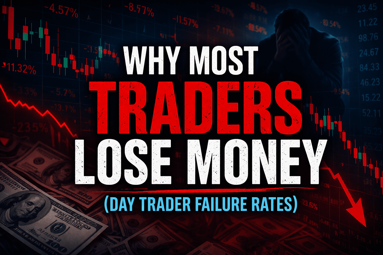Why 90% of Traders Lose Money (Day Trader Failure Rates)
