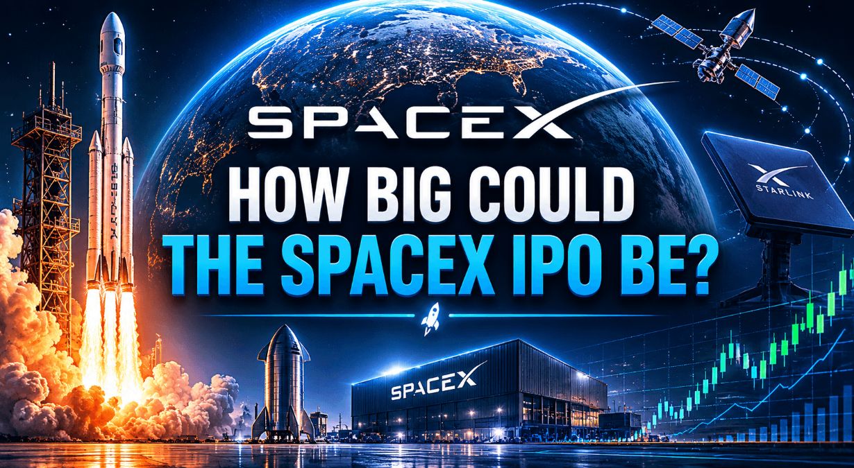 SpaceX IPO & Valuation Statistics: How Big Could The SpaceX IPO Be?